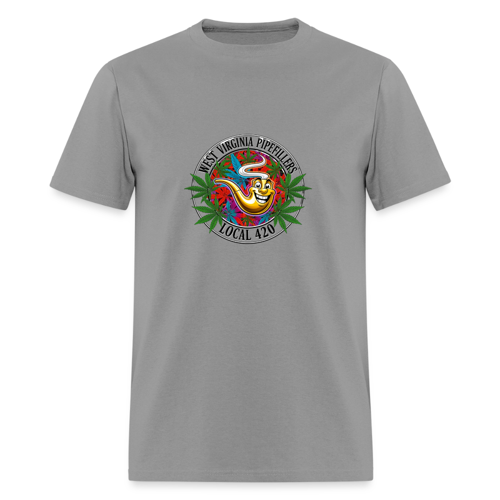 WEST VIRGINIA PIPEFILLERS LOCAL 420 F/B DESIGN Men's T-Shirt - rock
