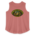 CONNECTICUT PIPEFILLERD LOCAL 420 F/B DESIGN Women's Curvy Relaxed Tank Top - mauve