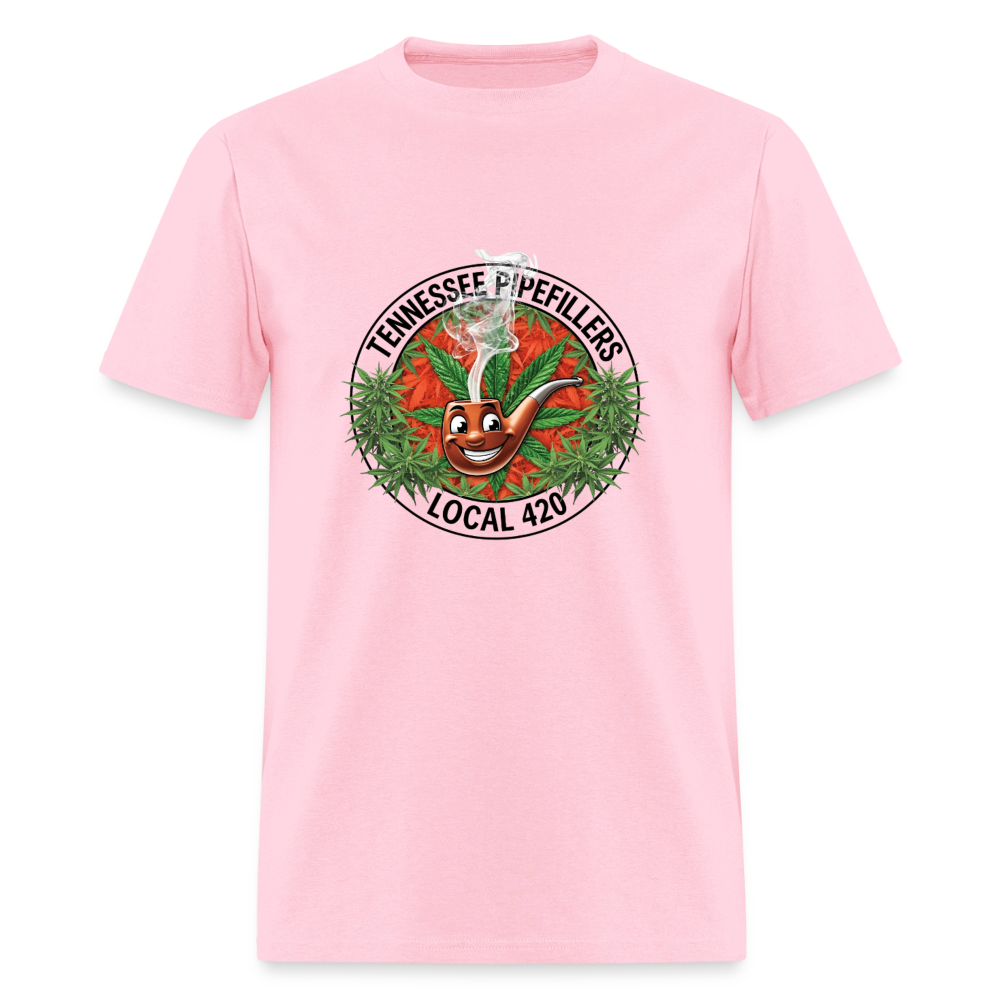 TENNESSEE PIPEFILLERS LOCAL 420 Men's T-Shirt - pink