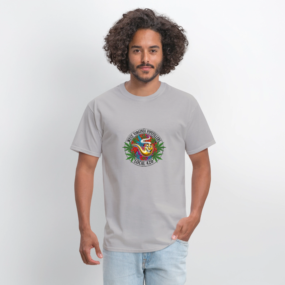 WEST VIRGINIA PIPEFILLERS LOCAL 420 F/B DESIGN Men's T-Shirt - rock