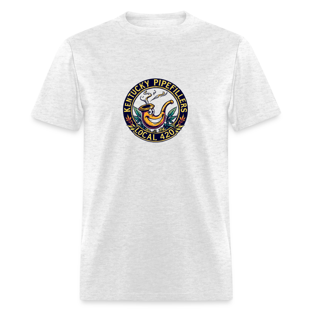 KENTUCKY PIPEFILLERS LOCAL 420 Men's T-Shirt - light heather gray