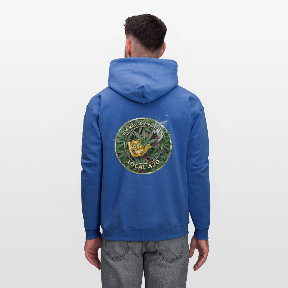 NEW MEXICO PIPEFILLERS LOCAL 420 Men's Hoodie - royal blue