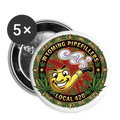 WYOMING PIPEFILLERS LOCAL 420 Union Buttons small 1'' (5-pack) 3 - white