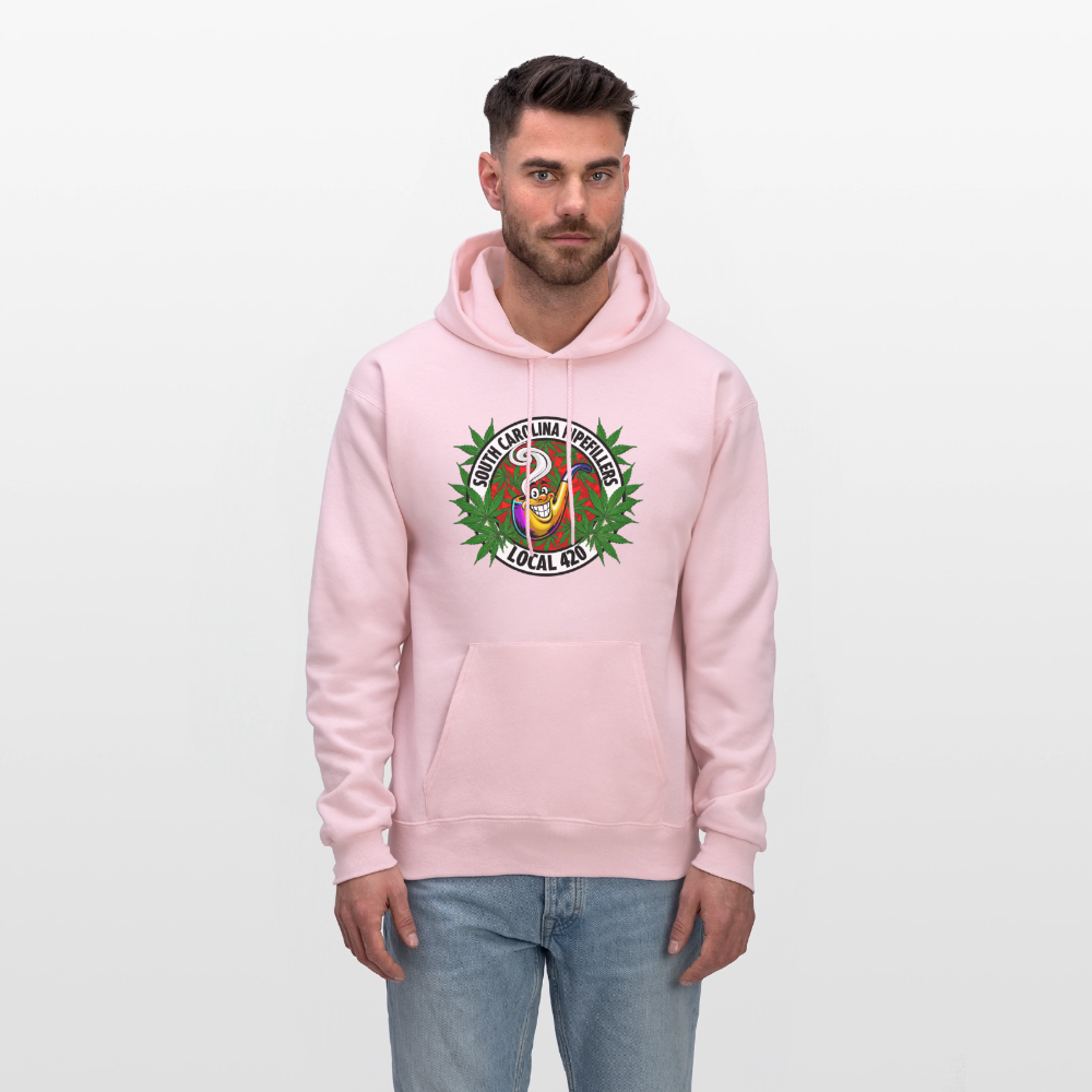 SOUTH CAROLINA PIPEFILLERS LOCAL 420 Men's Hoodie - pale pink