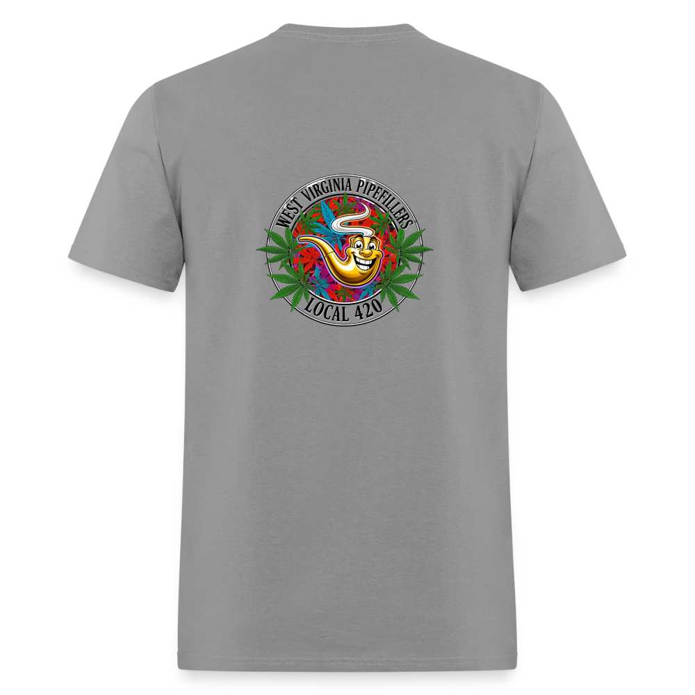 WEST VIRGINIA PIPEFILLERS LOCAL 420 F/B DESIGN Men's T-Shirt - rock