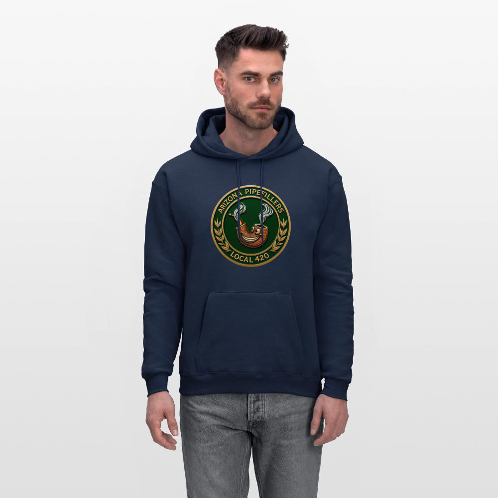 ARIZONIA PIPEFILLERS LOCAL 420 Men's Hoodie - navy