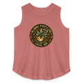 OKLAHOMA PIPEFILLERS LOCAL 420  F/B DESIGNS Women's Curvy Relaxed Tank Top - mauve