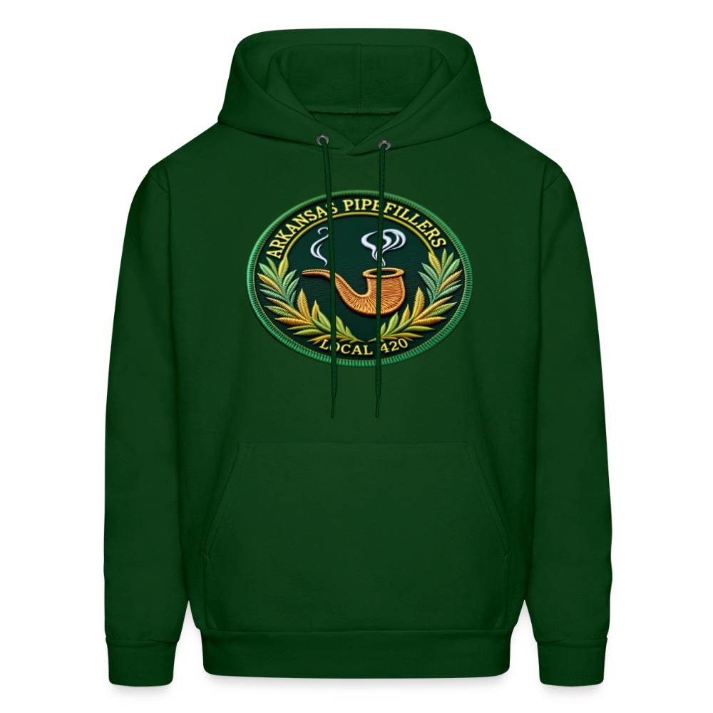 ARKANSAS PIPEFILLERS LOCAL 420  Men's T-Shirt - forest green