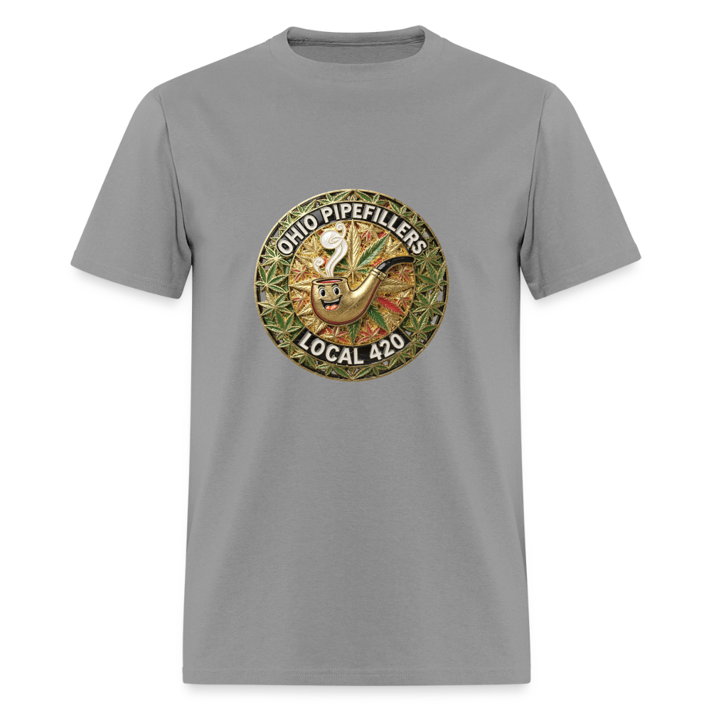 OHIO PIPEFILLERS LOCAL 420  Men's T-Shirt - rock