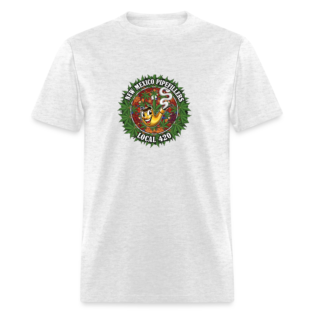 NEW MEXICO PIPEFILLERS LOCAL 420 MEN'S T-Shirt - light heather gray