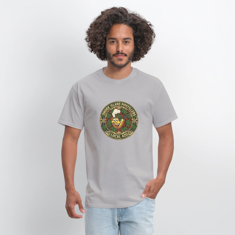 TEXAS PIPEFILLERS LOCAL 420 Men's T-Shirt - rock