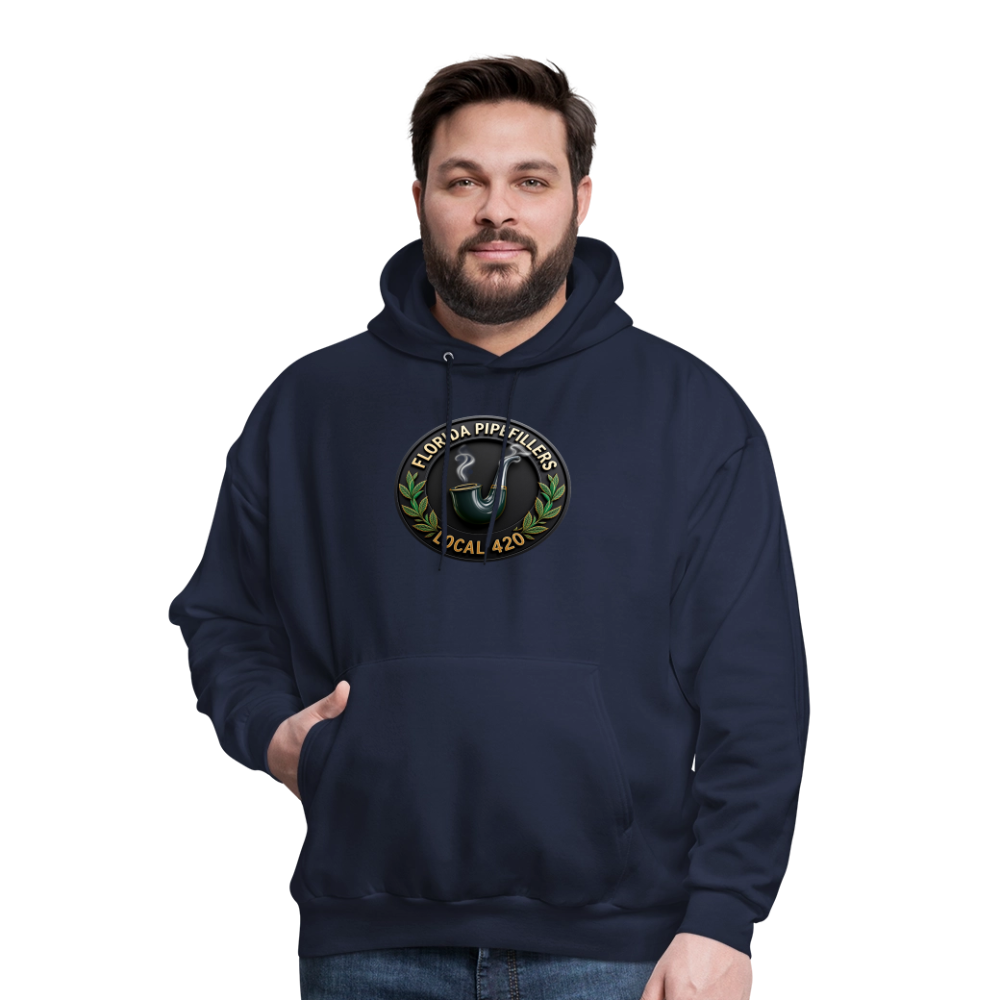 FLORIDA PIPEFILLERS LOCAL 420 Men's Hoodie - navy