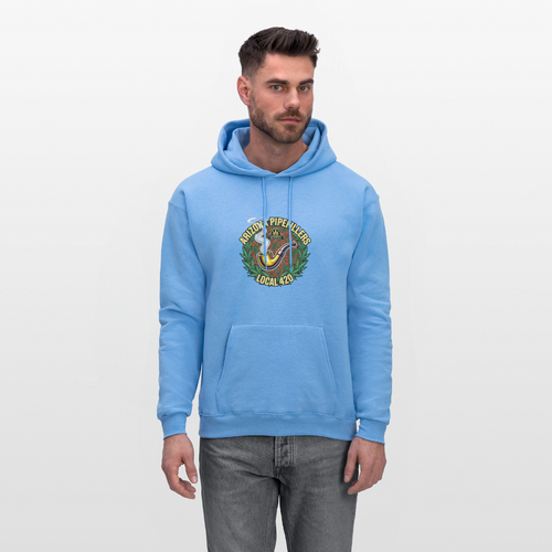 ARIZONA PIPEFILLERS LOCAL 420 Men's Hoodie - carolina blue
