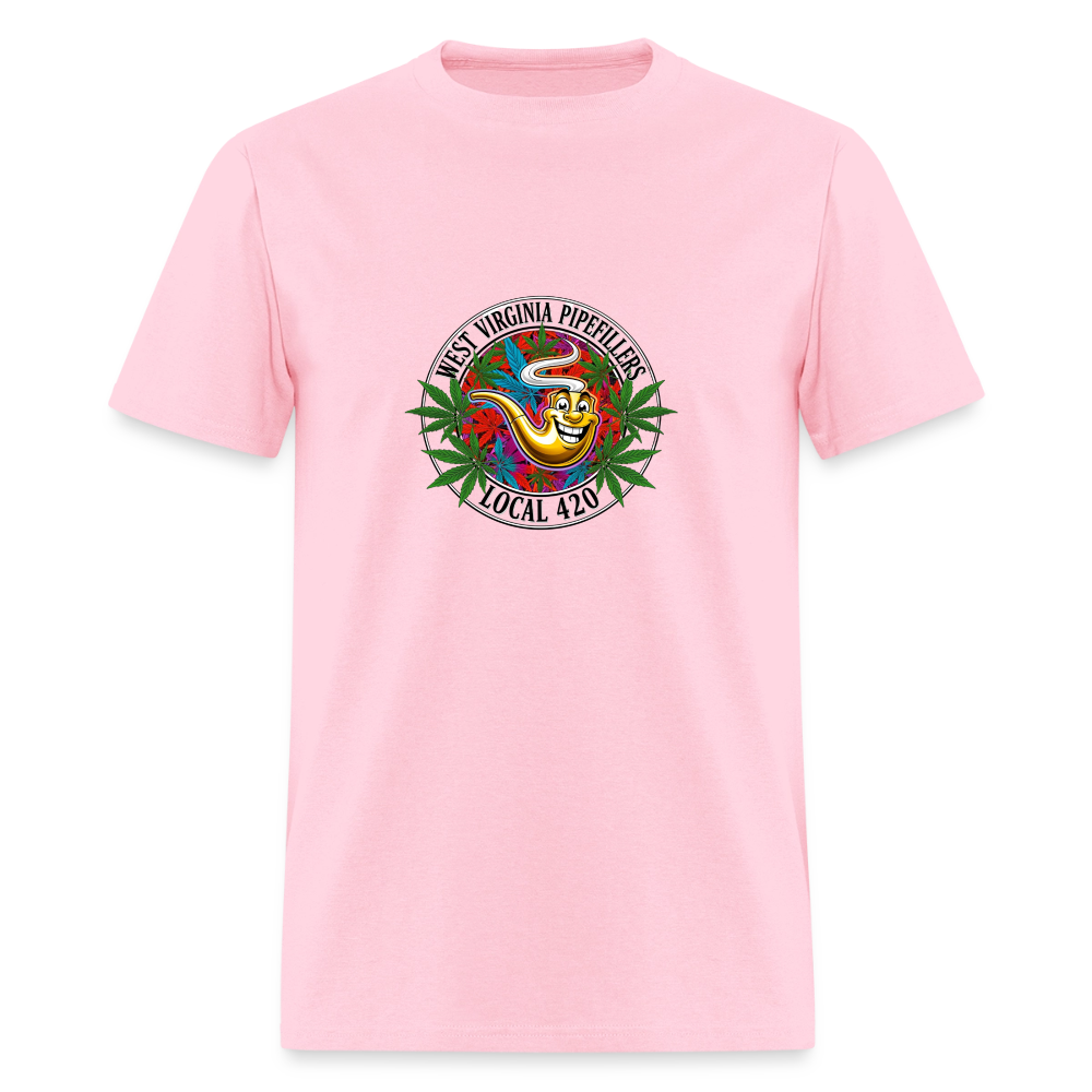 WEST VIRGINIA PIPEFILLERS LOCAL 420 Men's T-Shirt - pink