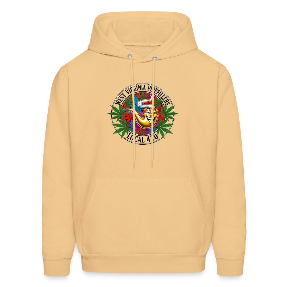 WEST VIRGINIA  PIPEFILLERS LOCAL 420 Men's Hoodie - light gold 