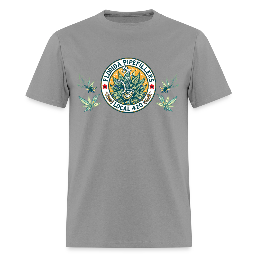 FLORIDA PIPEFILLERS LOCAL 420 Men's T-Shirt - rock