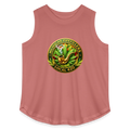 MICHIGAN PIPEFILLERS LOCAL 420 F/B DESIGN Women's Curvy Relaxed Tank Top - mauve
