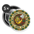 FLORIDA PIPEFILLERS LOCAL 420 Union Buttons small 1'' (5-pack) 2 - white