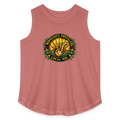 MICHIGAN PIPEFILLERS LOCAL 420 F/B DESIGN Women's Curvy Relaxed Tank Top - mauve