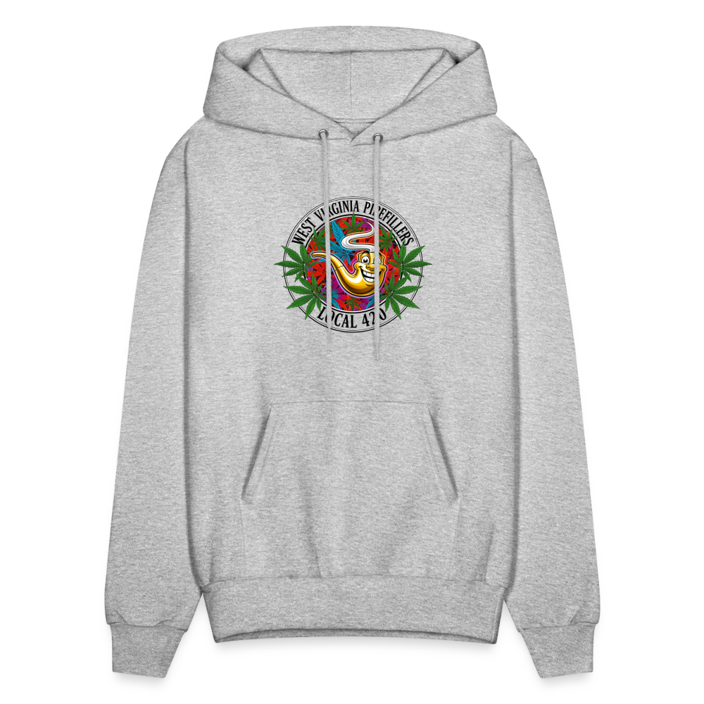 WEST VIRGINIA  PIPEFILLERS LOCAL 420 Men's Hoodie - heather gray