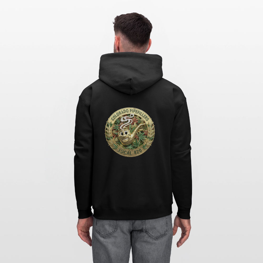COLORADO PIPEFILLERS LOCAL 420 Men's Hoodie - black