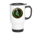 LOS ANGELES PIPEFILLERS LOCAL 420  14oz Stainless Steel  Travel Mug - white