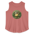 VIRGINIA PIPEFILLERS LOCAL 420 Women's Curvy Relaxed Tank Top - mauve