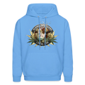 ALASKA  PIPEFILLERS LOCAL 420 F/B DESIGN Men's Hoodie - carolina blue