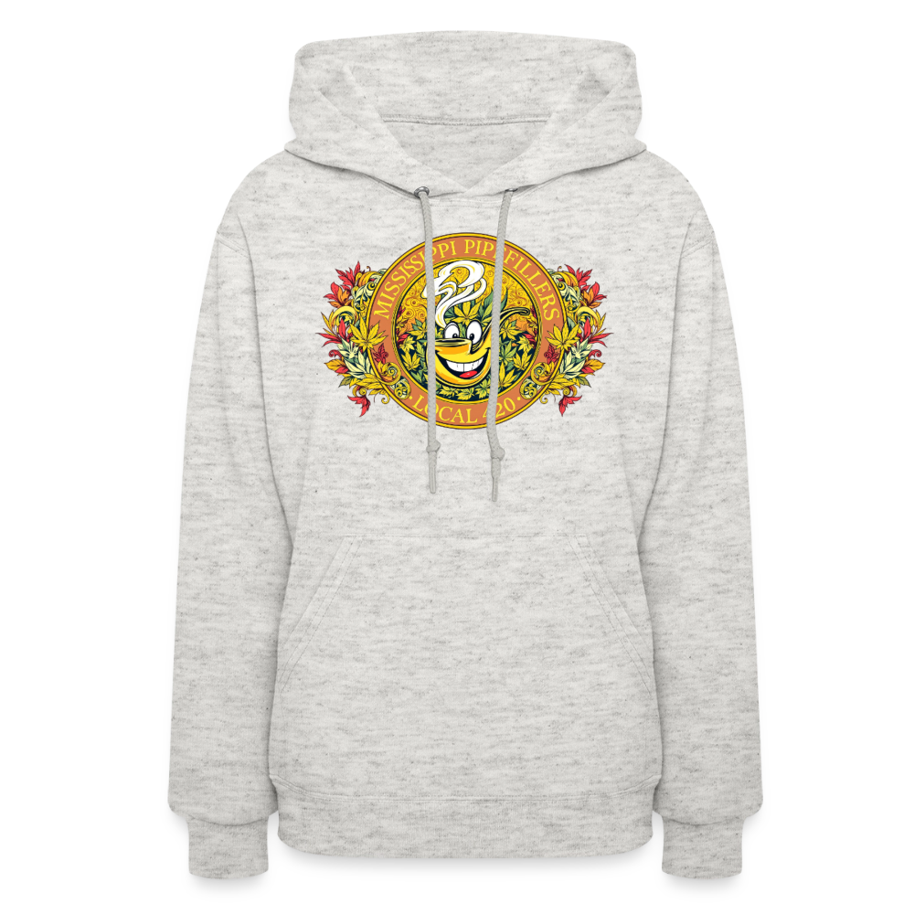 MISSISSIPPI PIPEFILLERS LOCAL 420 F/B DESIGNS Hoodie Women's Hoodie - heather oatmeal