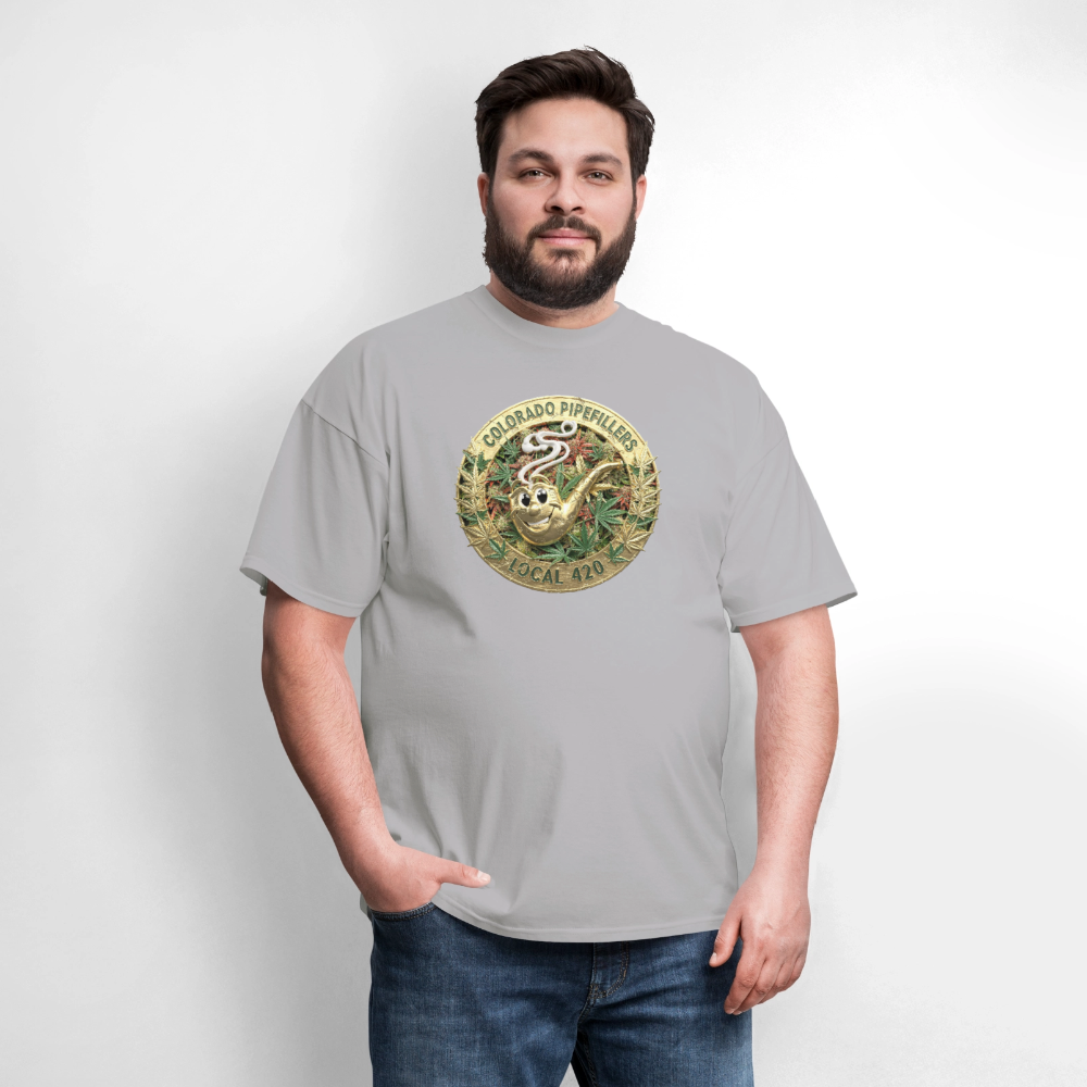 COLORADO PIPEFILLERS LOCAL 420 Men's T-Shirt - rock