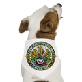 NEW JERSEY PIPEFILLERS LOCAL 420  Dog Bandana - white