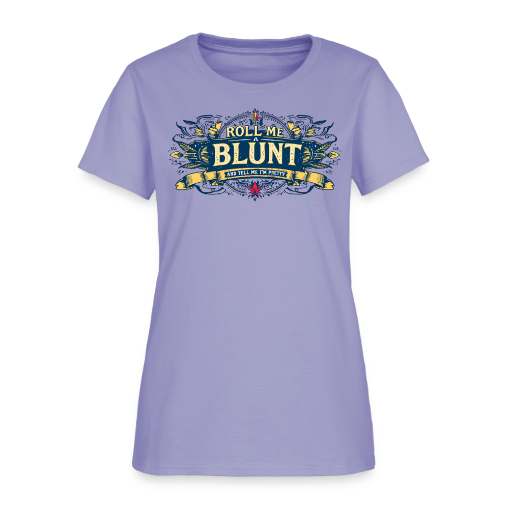 ROLL ME A BLUNT F/B DESIGNS Women's T-Shirt - lavender
