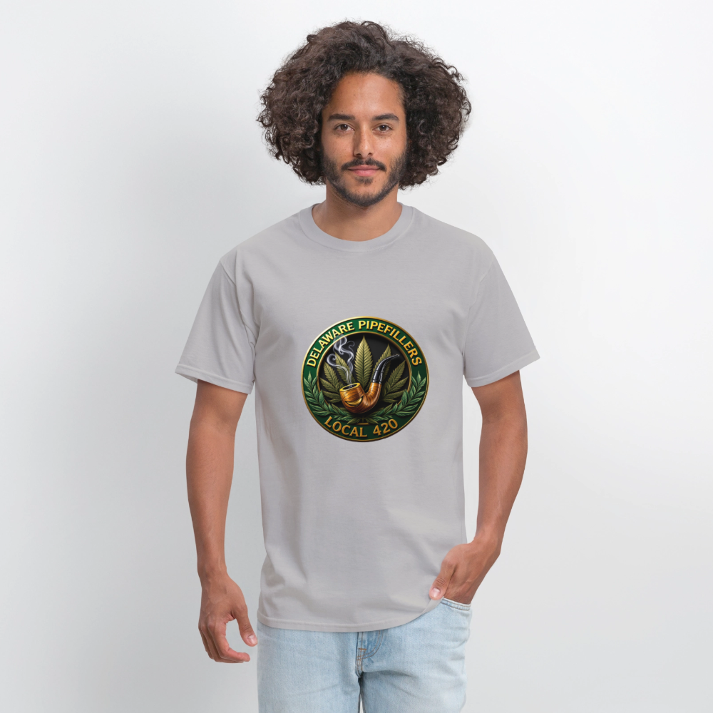 DELAWARE  PIPEFILLERS LOCAL 420 Men's T-Shirt - rock