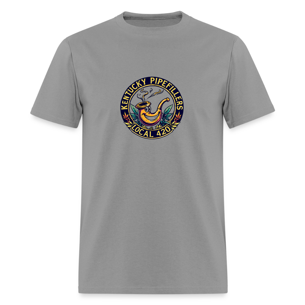 KENTUCKY  PIPEFILLERS LOCAL 420 Men's T-Shirt - rock
