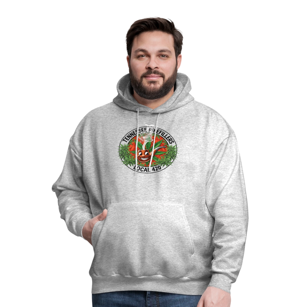 TENNESSEE PIPEFILLERS LOCAL 420 Men's Hoodie - heather gray