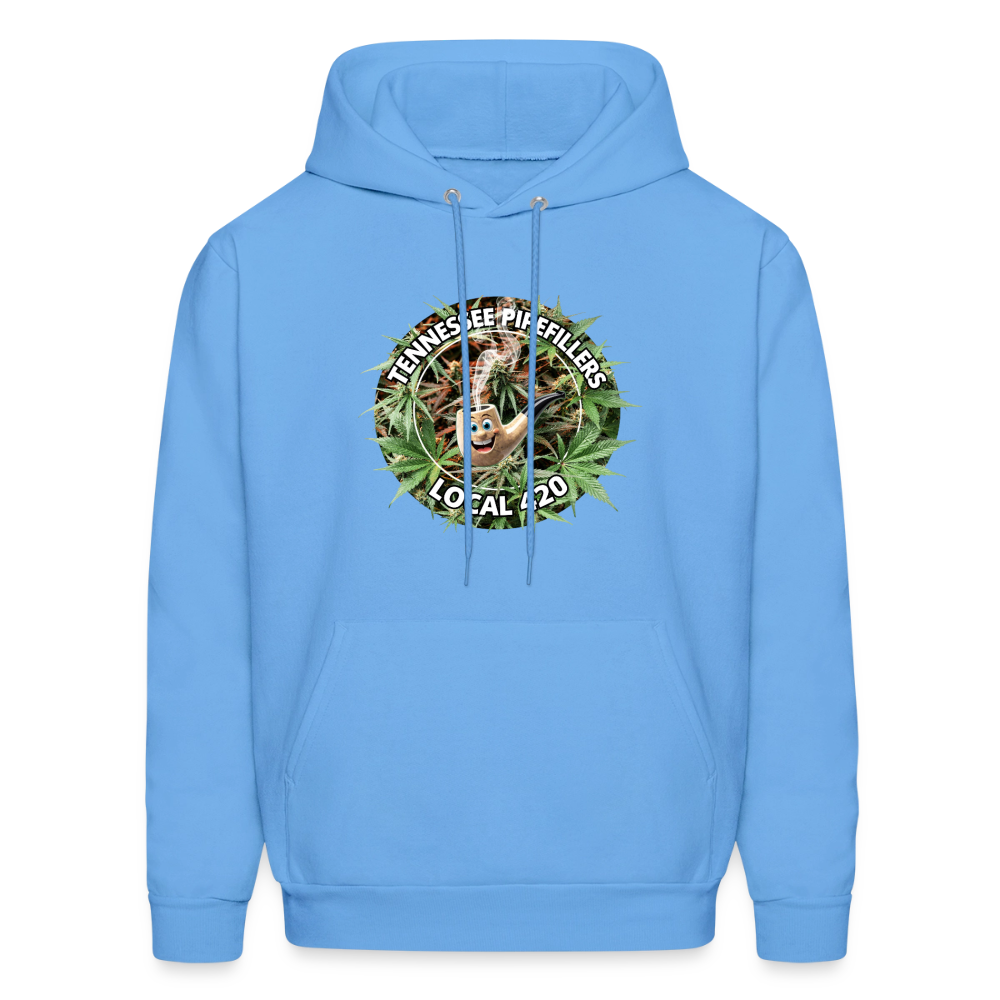 TENNESSEE PIPEFILLERS LOCAL 420 F/B DESIGN Men's  Hoodie - carolina blue