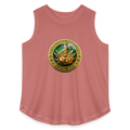 PENNSYLVANIA PIPEFILLERS LOCAL 420 F/B DESIGNS Women's Curvy Relaxed Tank Top - mauve