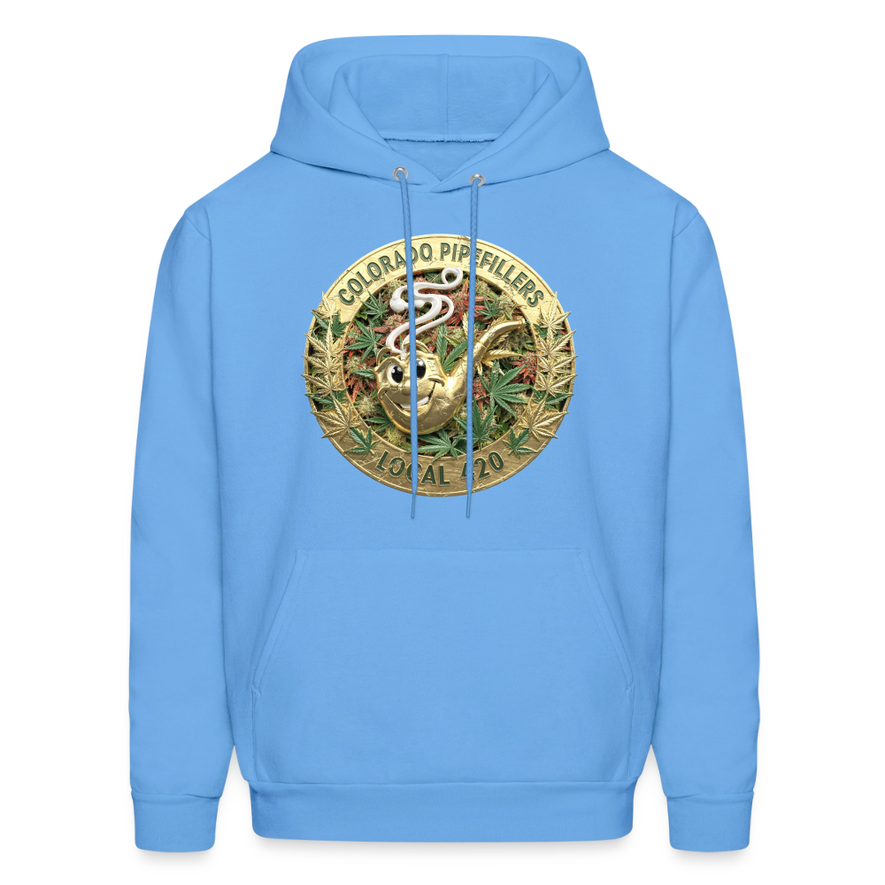 COLORADO PIPEFILLERS LOCAL 420 Men's Hoodie - carolina blue