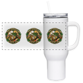 OHIO PIPEFILLERS LOCAL 420 40oz Stainless Steel Travel Tumbler - white