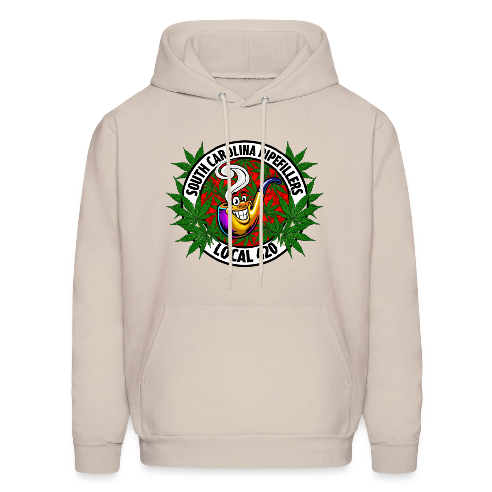 SOUTH CAROLINA PIPEFILLERS LOCAL 420 Men's Hoodie - Sand