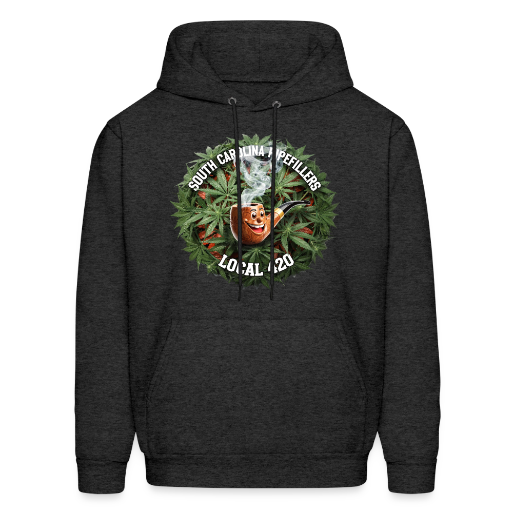SOUTH CAROLINA PIPEFILLERS LOCAL 420 Men's Hoodie - charcoal grey
