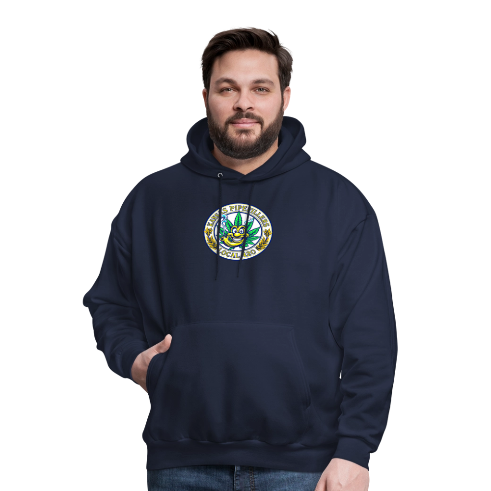 KANSAS PIPEFILLERS LOCAL 420 Men's Hoodie - navy
