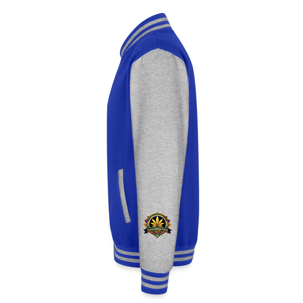 COLORADO PIPEFILLERS LOCAL 420 / 4 EMBLEM Unisex College Sweat Jacket - royal/heather grey