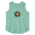 WEST VIRGINIA PIPEFILLERS LOCAL 420 F/B DESIGN Women's Curvy Relaxed Tank Top - saltwater