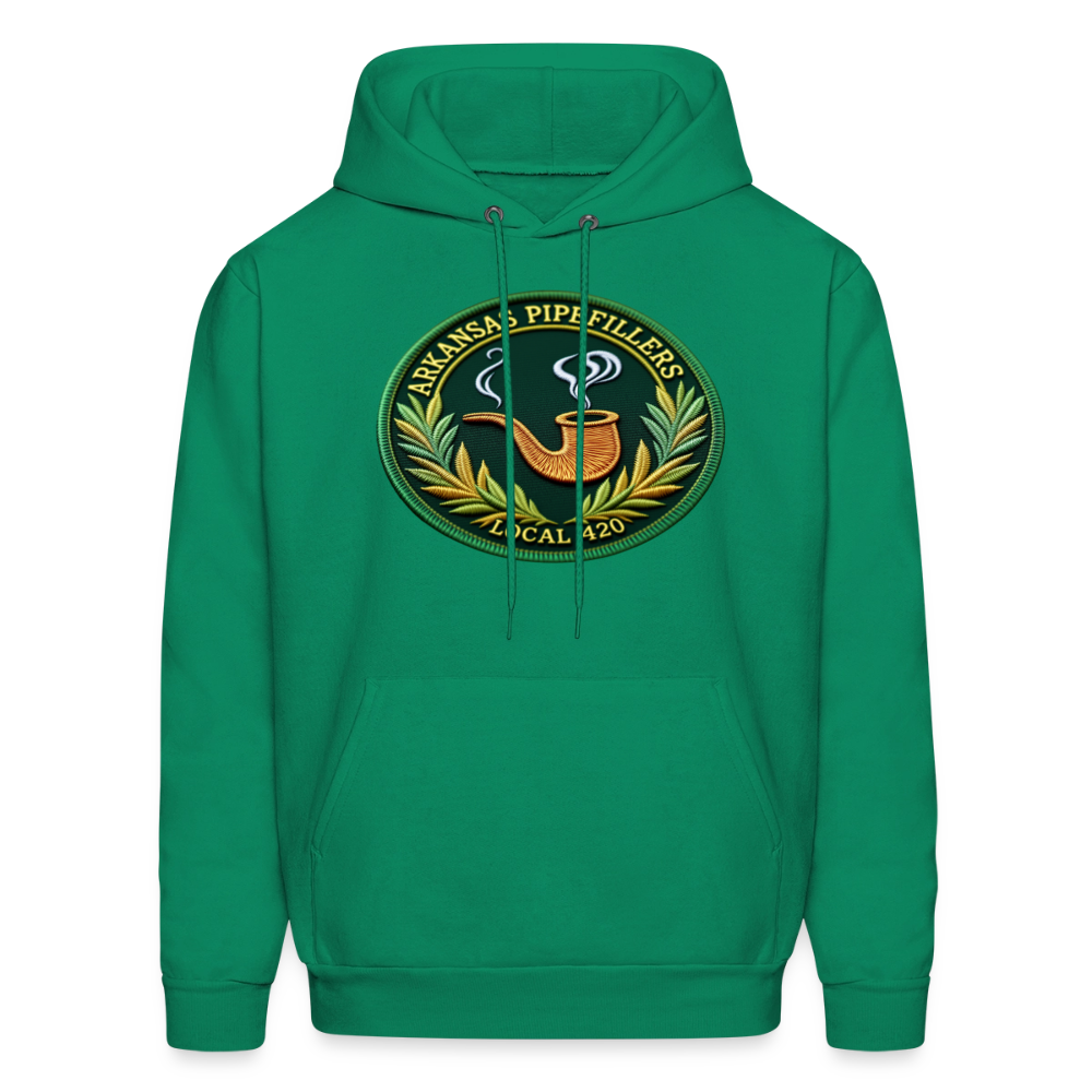 ARKANSAS PIPEFILLERS LOCAL 420  Men's T-Shirt - kelly green