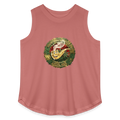 SOUTH DAKOTA PIPEFILLERS LOCAL 420 Women's Curvy Relaxed Tank Top - mauve