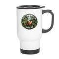 SOUTH CAROLINA PIPEFILLERS LOCAL 420 14oz Stainless Steel  Travel Mug - white
