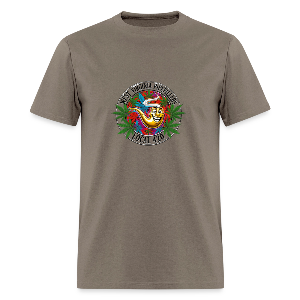 WEST VIRGINIA PIPEFILLERS LOCAL 420 Men's T-Shirt - safari