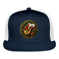 NORTH DAKOTA PIPEFILLERS LOCAL 420 Trucker Hat - navy/white