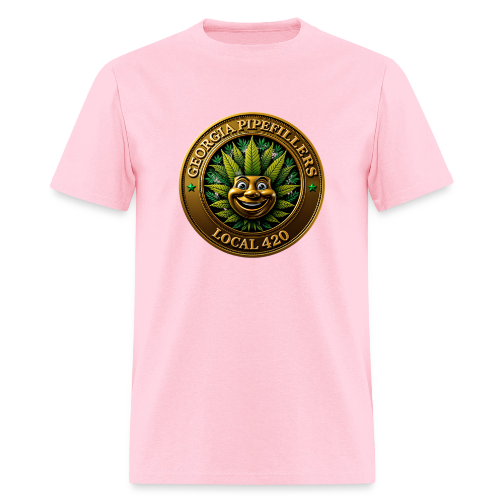 GEORGIA PIPEFILLERS LOCAL 420 Men's T-Shirt - pink